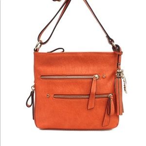 Burnt Orange FALL Crossbody Purse 🧡🌴